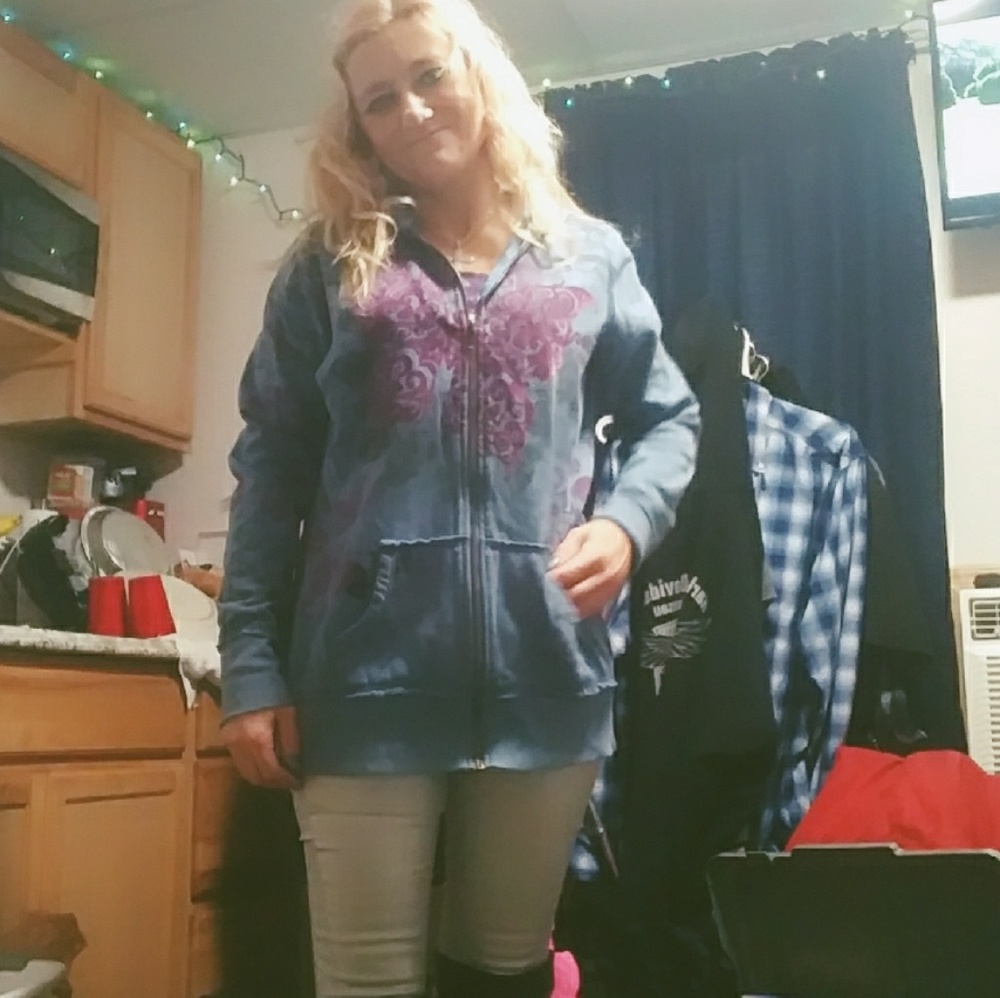 Maurices embellished hoodie - Picture 3 of 8